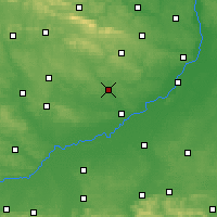 Nearby Forecast Locations - Staszów - Map