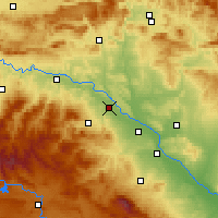 Nearby Forecast Locations - Calahorra - Map