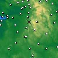 Nearby Forecast Locations - Macclesfield - Map