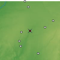 Nearby Forecast Locations - Noblesville - Map