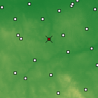 Nearby Forecast Locations - Rawa Mazowiecka - Map