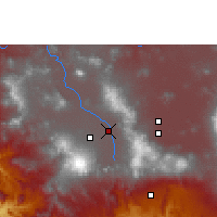 Nearby Forecast Locations - Toluca - Map