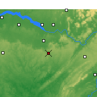 Nearby Forecast Locations - Cullman - Map