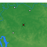 Nearby Forecast Locations - Madisonville - Map