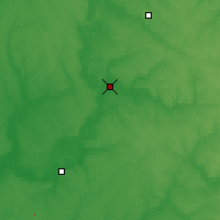 Nearby Forecast Locations - Arkadak - Mapa