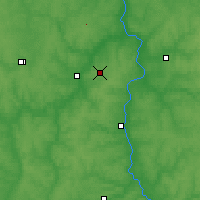 Nearby Forecast Locations - Sosensky - Map