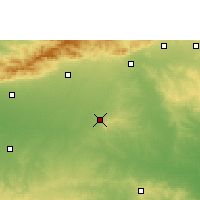 Nearby Forecast Locations - Amravati - Map