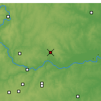 Nearby Forecast Locations - Excelsior Springs - Map