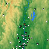 Nearby Forecast Locations - Holyoke - Map