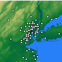 Nearby Forecast Locations - Belleville - Map