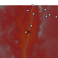 Nearby Forecast Locations - Belen - Map