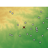 Nearby Forecast Locations - Helotes - Map