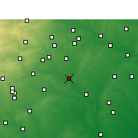 Nearby Forecast Locations - Luling - Map