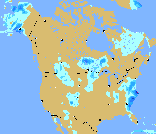 Precipitation (3 h) Alberta!