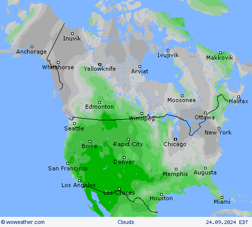 Duration of sunshine Forecast maps