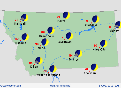 overview  USA Forecast maps