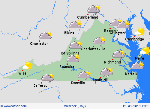 overview  USA Forecast maps