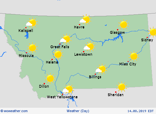 overview  USA Forecast maps