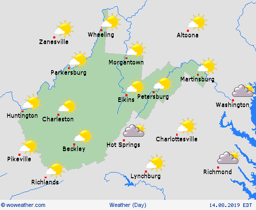 overview  USA Forecast maps