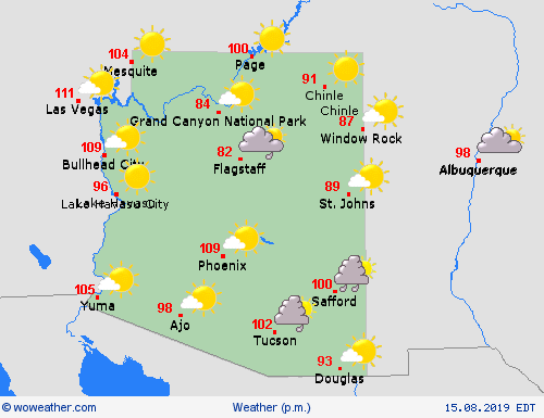 overview  USA Forecast maps