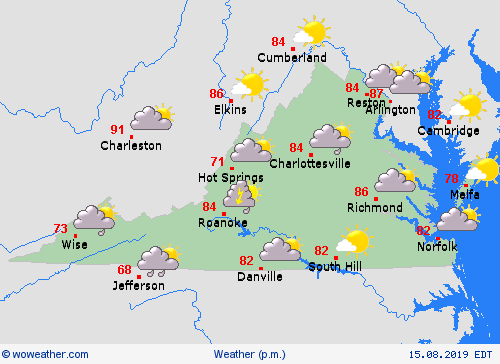 overview  USA Forecast maps