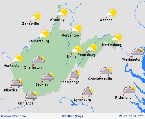 overview  USA Forecast maps