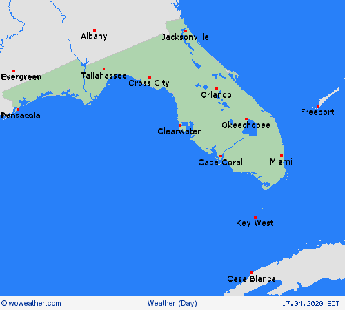 overview  USA Forecast maps