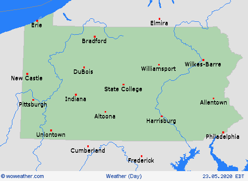 overview  USA Forecast maps