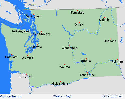 overview  USA Forecast maps