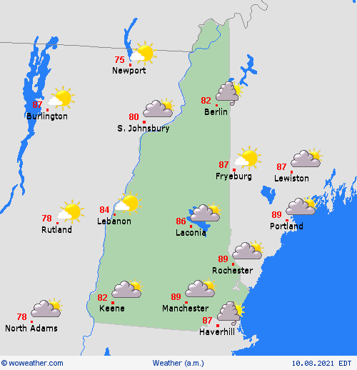 overview  USA Forecast maps