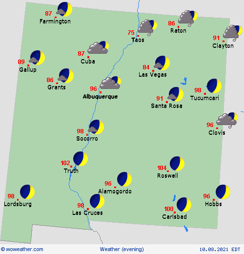 overview  USA Forecast maps