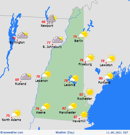 overview  USA Forecast maps