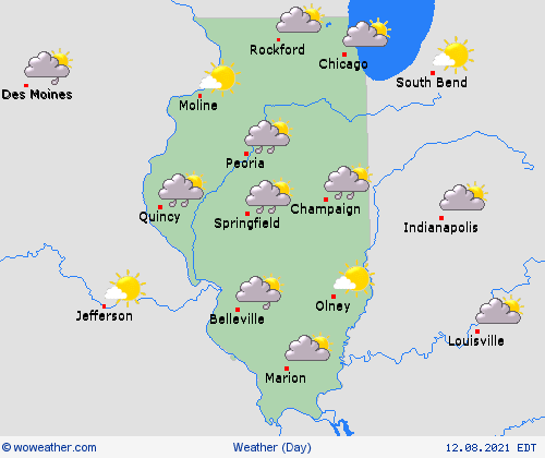 overview  USA Forecast maps