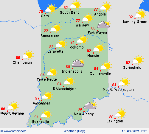 overview  USA Forecast maps