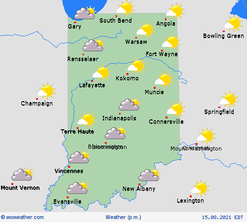 overview  USA Forecast maps