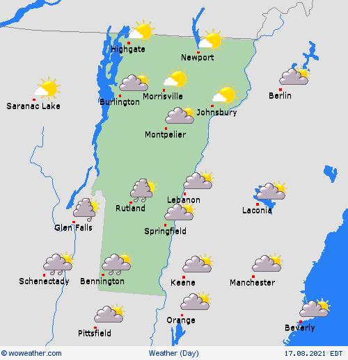 overview  USA Forecast maps