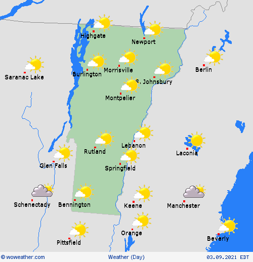 overview  USA Forecast maps