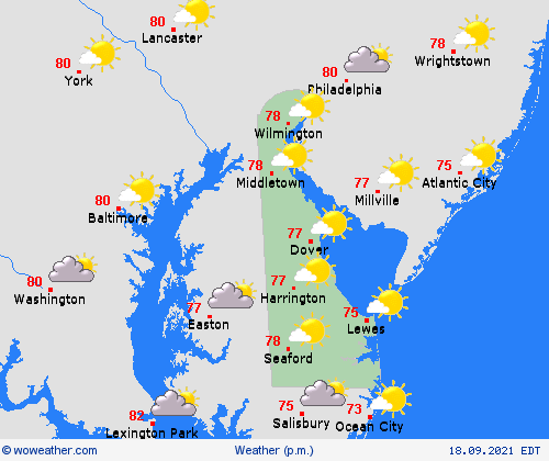 overview  USA Forecast maps