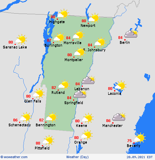 overview  USA Forecast maps