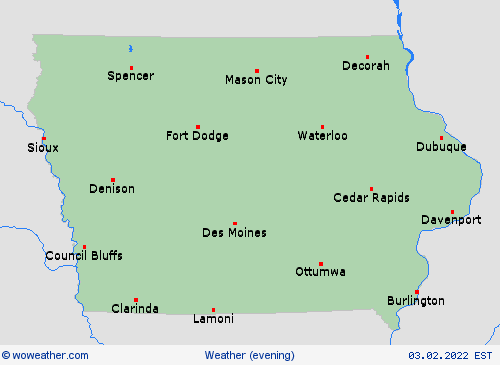 overview  USA Forecast maps