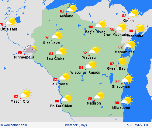 overview  USA Forecast maps