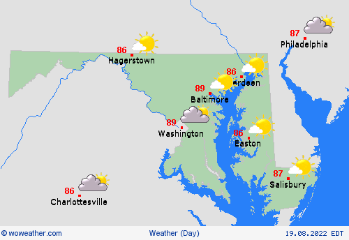 overview  USA Forecast maps