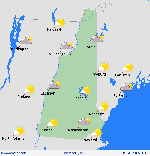 overview  USA Forecast maps