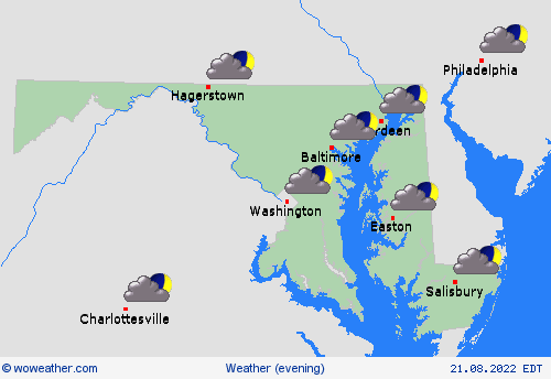 overview  USA Forecast maps