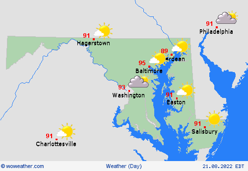 overview  USA Forecast maps