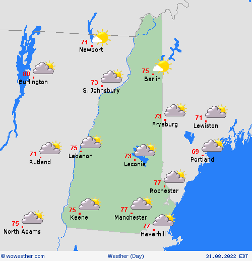 overview  USA Forecast maps