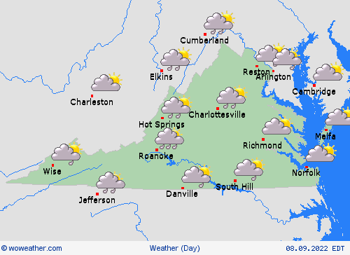 overview  USA Forecast maps