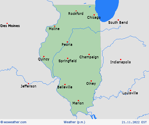 overview  USA Forecast maps