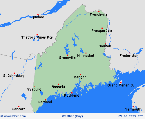 overview  USA Forecast maps