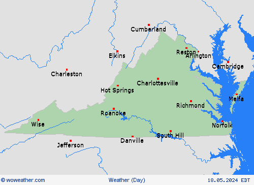 overview  USA Forecast maps